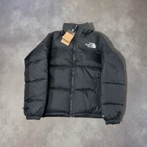 The North Face 700 Puffer Down Jacket Black Retro Mens Large